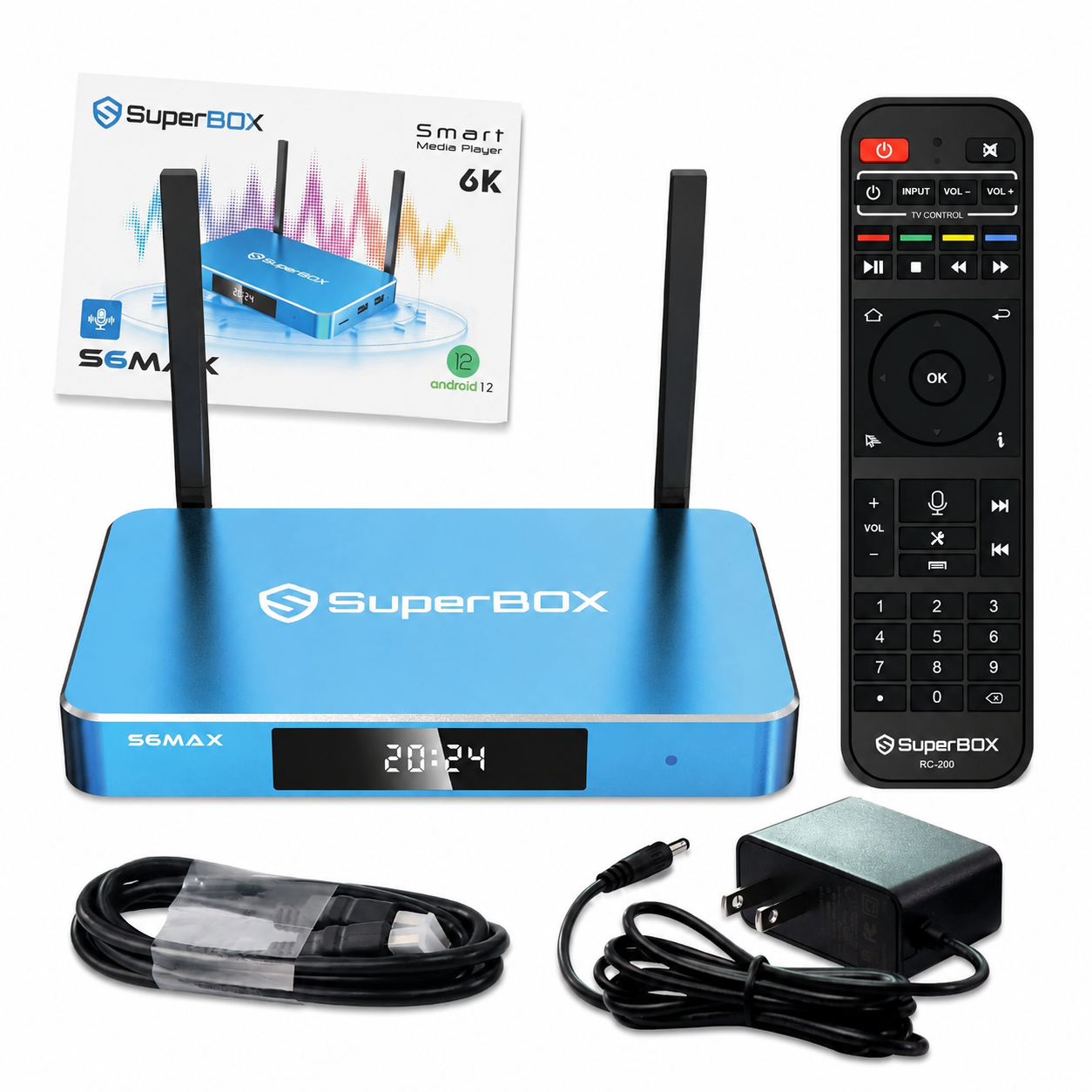 SuperBox S6 Max 24/7 Call Support Authorized Distributor Same Day Shipping