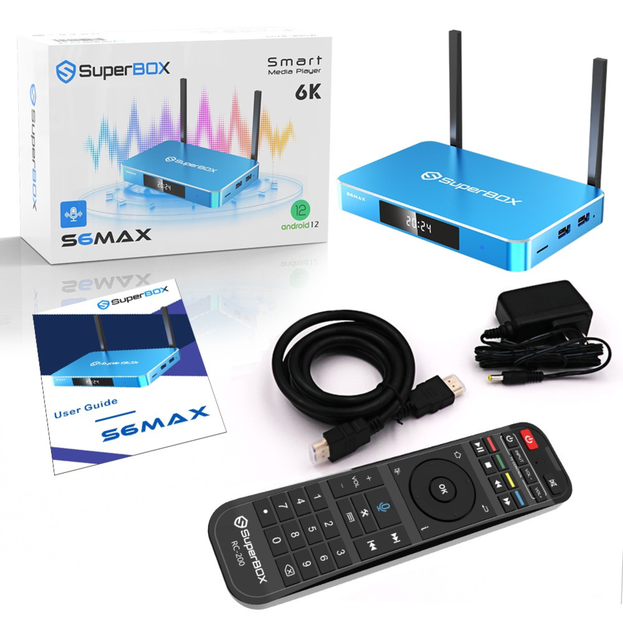 SuperBox S6 Max 24/7 Call Support Authorized Distributor Same Day Shipping